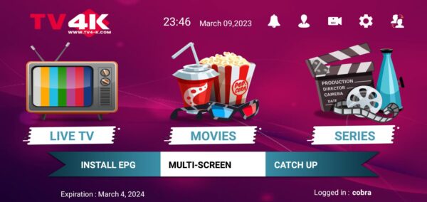 ⁦اشتراك فور كي TV 4K بديل التنين بلس لمدة سنة: الجودة تلتقي بالتوفير⁩ - الصورة ⁦2⁩